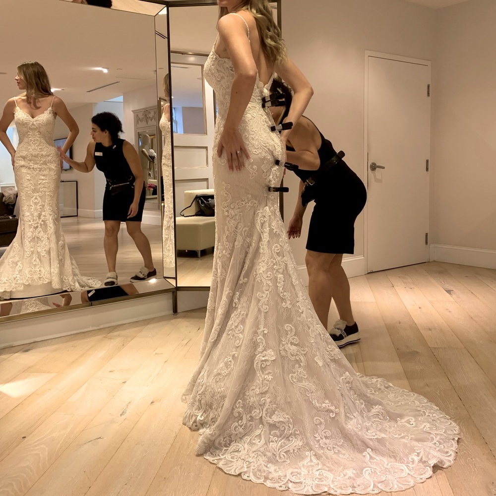 Sophia Tolli Charlee Y11967F Brand New Unworn Unaltered Wedding Dress